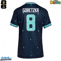 Tyskland Leon Goretzka #8 Bortedrakt Dame EM 2024 Kortermet